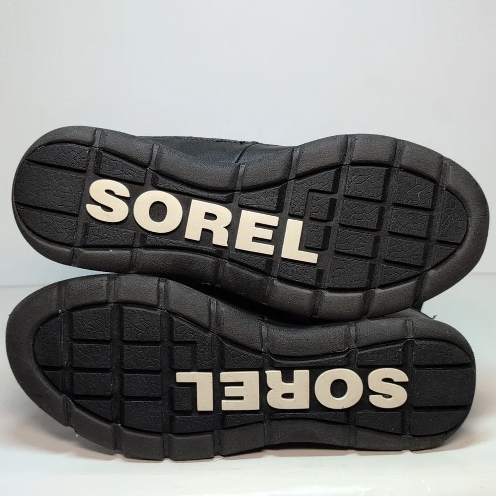 Sorel explorer carnival 100g black boots womans size 6 EU 37 - Picture 10 of 15